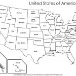 Printable Map Of The United States With State Names New United With Printable Map Of The United States With State Names