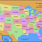 Printable Map Of Usa   Free Printable Maps Within 50 States Map