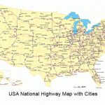 Printable Map Of Usa With Cities   Free World Maps Collection With Regard To Printable Usa Map With States And Cities
