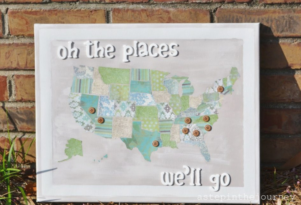 Printable. Maps Of The Us Where Ive Been: Places Traveled Map Major within States Traveled Map