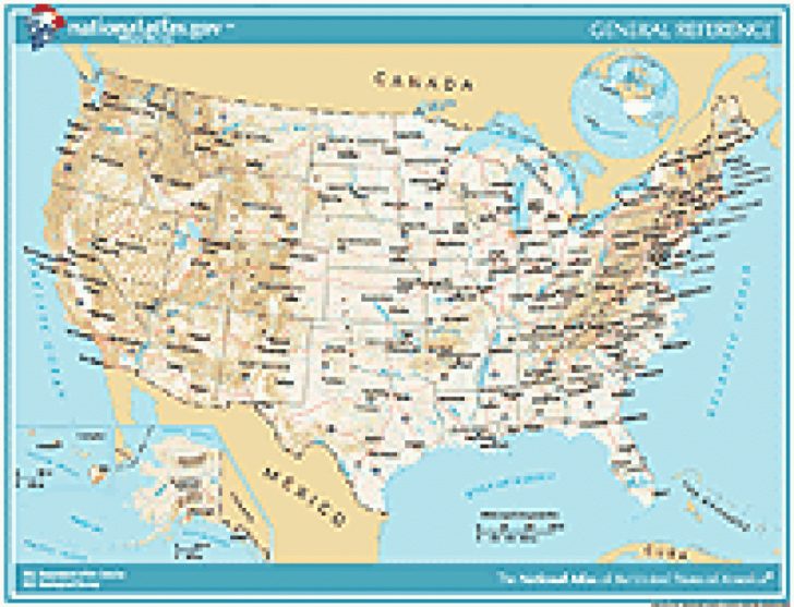 State Reference Map Missouri