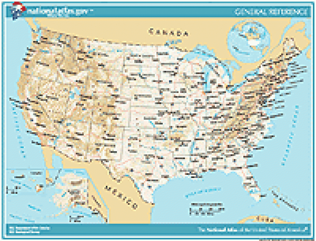 Printable Maps - Reference within Printable Map Of The United States