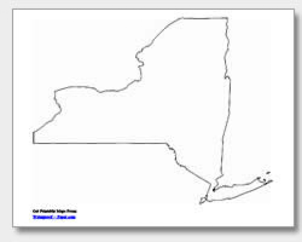Printable New York Maps | State Outline, County, Cities with regard to Printable Map Of New York State