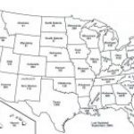 Printable States And Capitals Map State Capital Quiz Blackline For Inside Blank States And Capitals Map