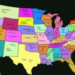 Printable U.s Map With State Names And Capitals Fresh United States In Printable State Maps