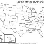 Printable U.s Map With State Names And Capitals Fresh United States Throughout Blank States And Capitals Map Printable