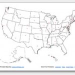 Printable United States Maps | Outline And Capitals In Blank States And Capitals Map