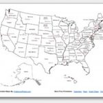 Printable United States Maps | Outline And Capitals Pertaining To Blank States And Capitals Map