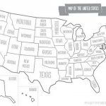 Printable Us Map For Kids | Homeschooling | Pinterest | Social Within Printable Us Map With States