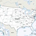 Printable Us Map With States And Major Cities Valid Fresh Map Usa Regarding Map Usa States Major Cities