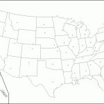 Printable Usa Map Capitals Inside Printable Usa Map With States And Cities