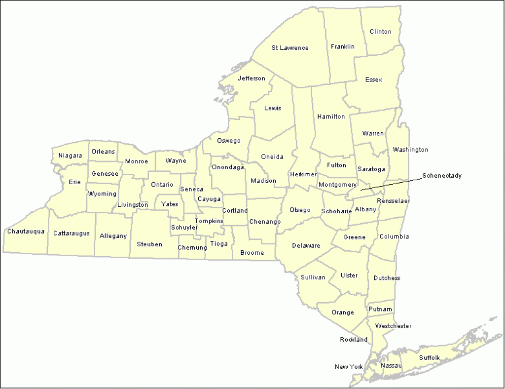Public Water Supply Contact Information inside New York State Map Pdf