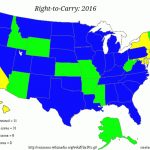 Radical Gun Nuttery! In Open Carry States Map 2017