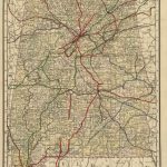 Railroad Maps, 1828 To 1900, Alabama | Library Of Congress With Regard To Alabama State Railroad Map