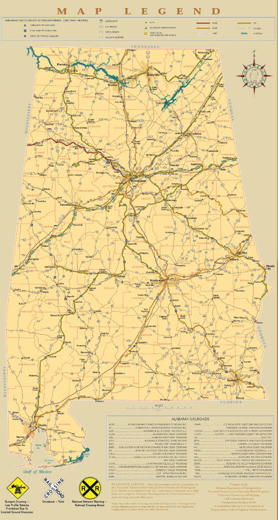 Railroad Maps - Railroadfanwiki with Alabama State Railroad Map