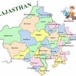 Rajasthan Map With Districts | States | Pinterest | India, India Map With Political Map Of Rajasthan State
