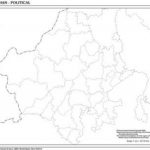 Rajasthan Outline For State Map At Rs 90 /piece | Political State For Political Map Of Rajasthan State