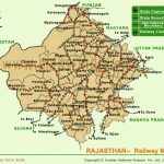 Rajasthan Railway Map,maps Of Rajasthan Railway With Regard To Political Map Of Rajasthan State