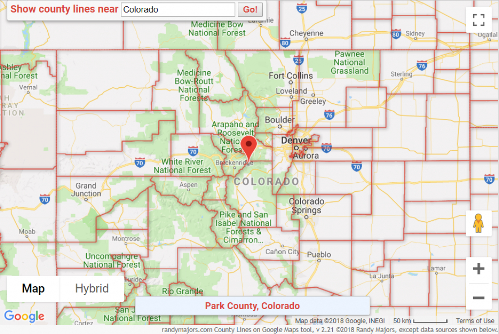 Randymajors: Here&amp;#039;s How You Can See All County Lines On Google Maps intended for Google Maps With State Borders