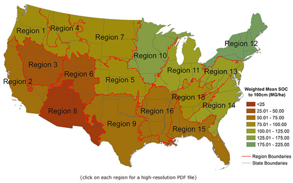 Rapid Carbon Assessment (Raca) | Nrcs Soils throughout Penn State Soil Map