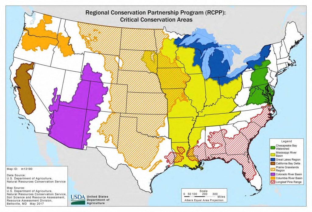Rcpp Critical Conservation Areas | Nrcs with regard to United States Resource Map
