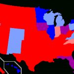 Red States And Blue States   Wikipedia With Regard To Map Of Red States And Blue States 2016