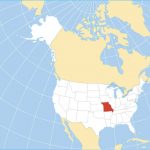 Reference Maps Of Missouri, Usa   Nations Online Project With Regard To State Reference Map Missouri