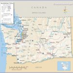 Reference Maps Of State Of Washington, Usa   Nations Online Project With Washington State Airports Map