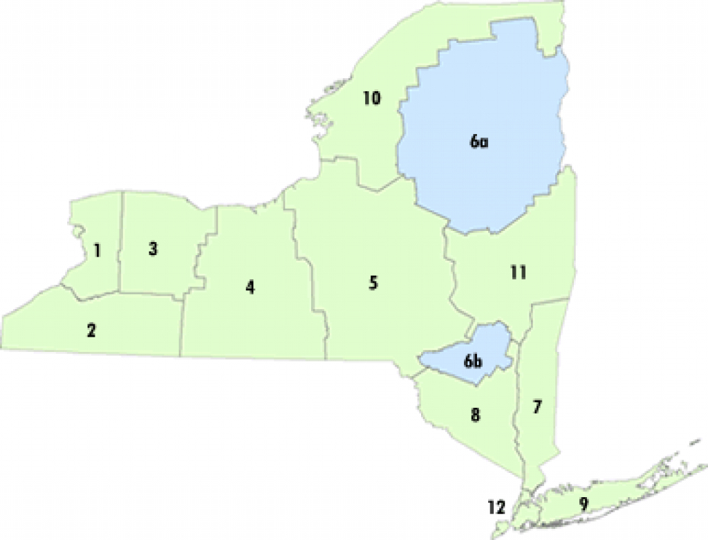 Regions - Nys Parks, Recreation &amp;amp; Historic Preservation within New York State Parks Map