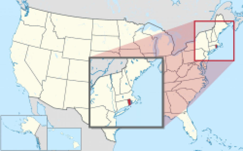 Rhode Island - Wikipedia intended for Map Of Rhode Island And Surrounding States