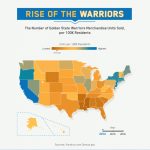 Rise Of Golden State Warriors Fandom Within Golden State Map Location