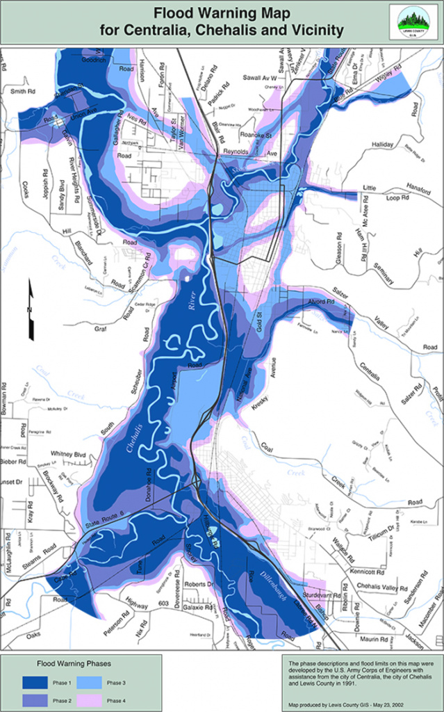 Washington State Flood Map - Printable Map