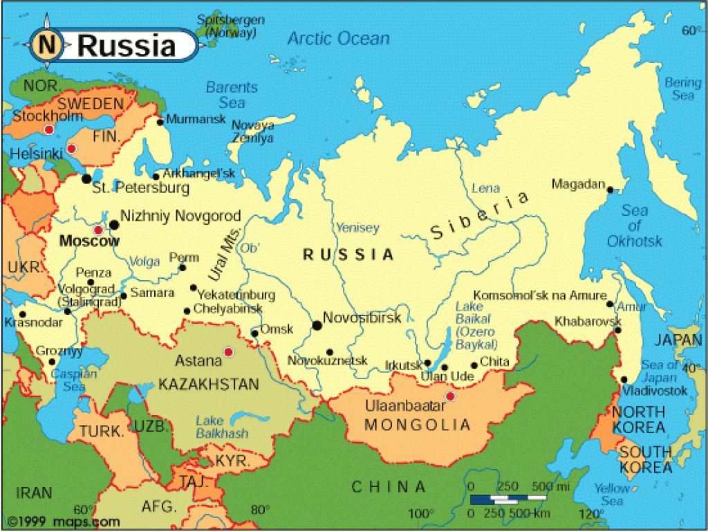 Rus2103/his2351 Russia Si Nce Gorbachev: The Second Russian Revolution with Russia And Commonwealth Of Independent States Map