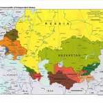 Russia And The Former Soviet Republics Maps   Perry Castañeda Map Regarding Russia And Commonwealth Of Independent States Map