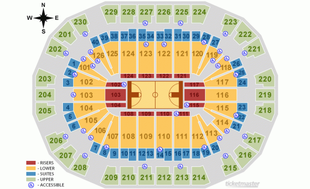 Save Mart Center - Fresno | Tickets, Schedule, Seating Chart, Directions pertaining to Fresno State Stadium Map