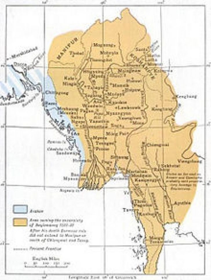 Eastern Shan State Map