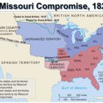 Slave States Vs. Free States In 1819, The Us Had 22 States: 11 Were With Slave States And Free States Map