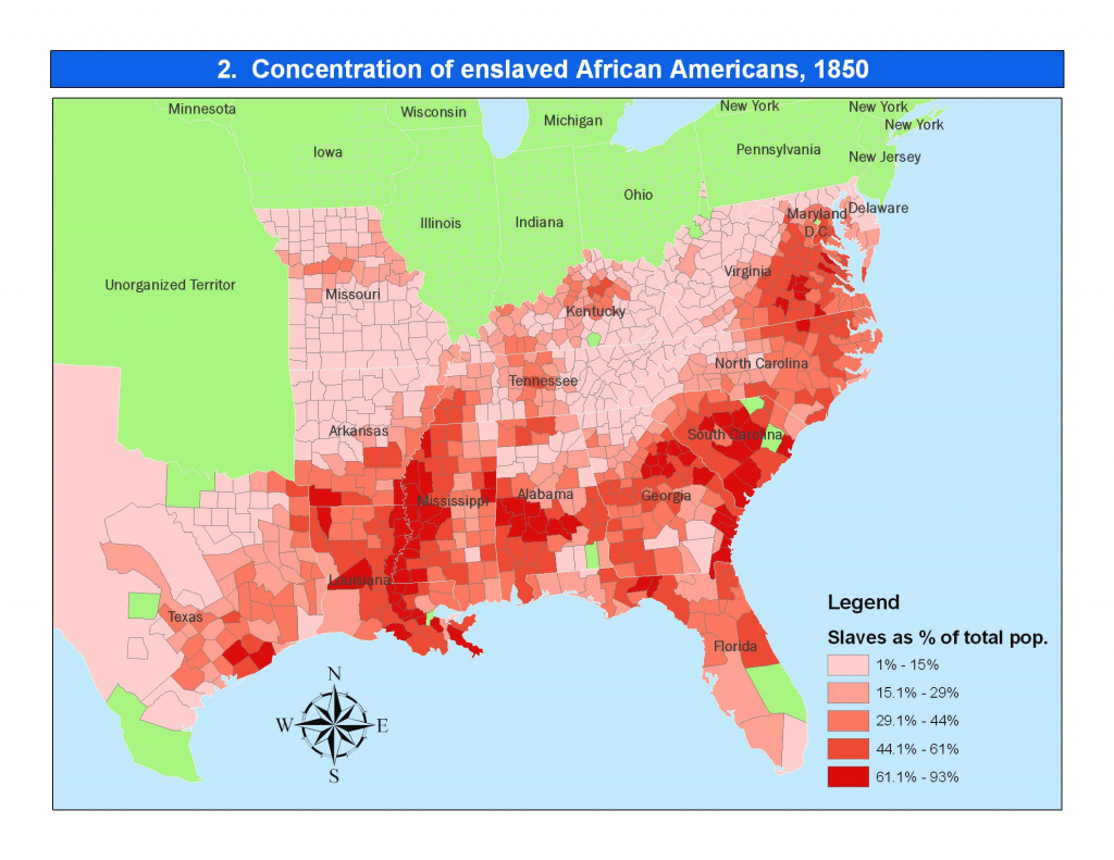Slavery And Its Economic Implications On America Today | American within Map Of Slavery In The United States