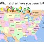 Smart Exchange   Usa   What States Have You Been To? Intended For What States I Ve Been To Map