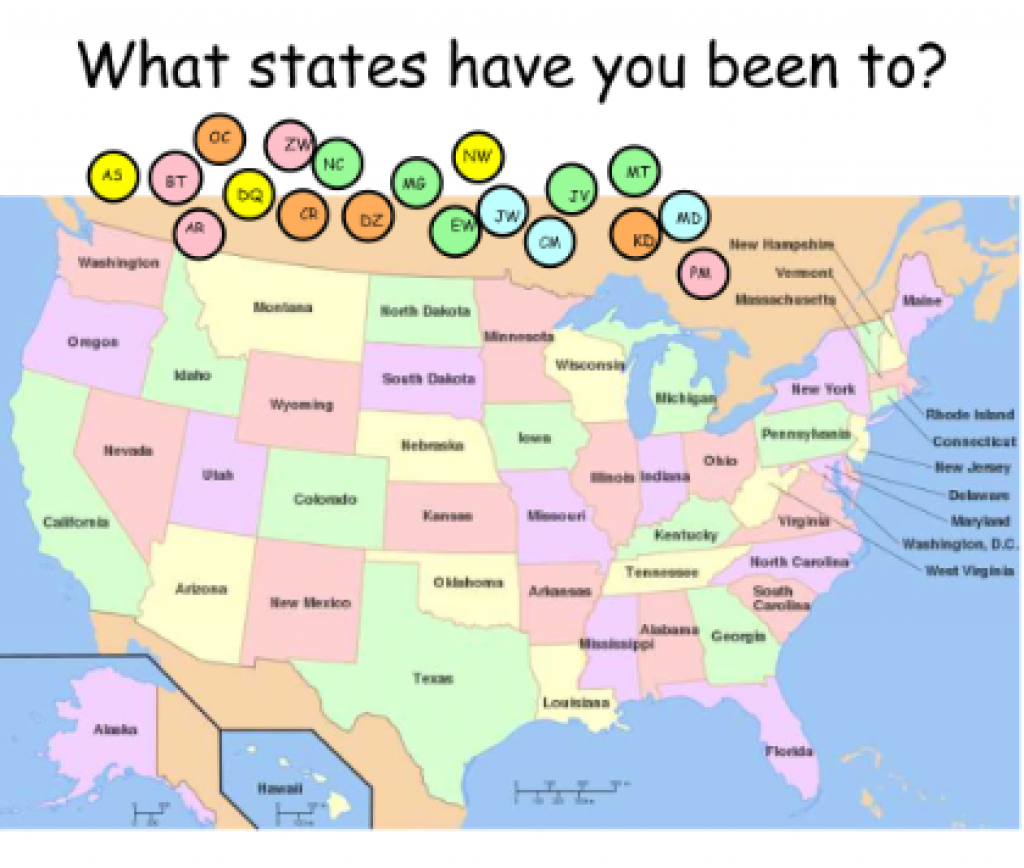 Smart Exchange - Usa - What States Have You Been To? regarding What States Have I Been To Map