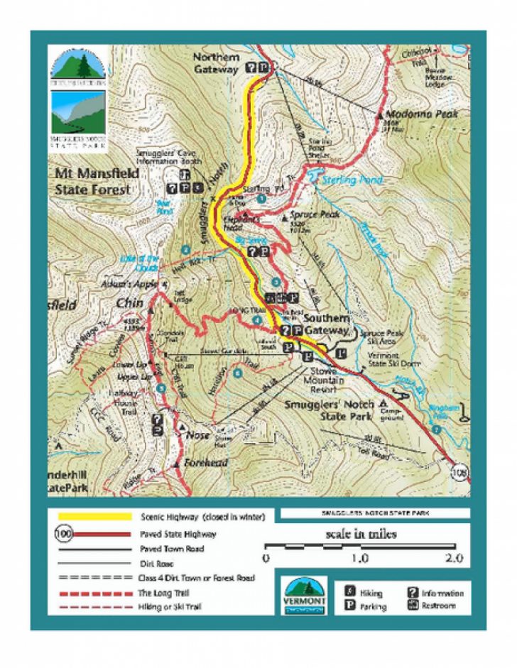 Underhill State Park Trail Map