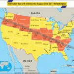 Solar Eclipse 2017 Map   Total Great American Solar Eclipse Path Pertaining To Eclipse Maps By State