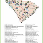South Carolina State Parks Map With South Carolina State Parks Map