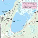 South Higgins Lake State Park: Marl Lake Trail Intended For South Higgins Lake State Park Map