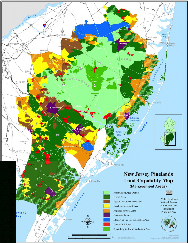 South New Jersey for Nj State Parks Map
