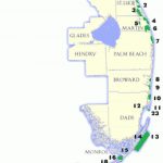 Southeast Florida State Parks Map Regarding Florida State Parks Map