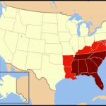 Southeastern United States   Wikipedia With Map Of The Southeast Region Of The United States