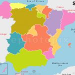 Spain States Outline Map | States Outline Map Of Spain | Spain With Regard To Spain States Map