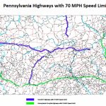 Speed Limit Increased Across Pa. Turnpike, Interstate System Regarding Interstate Speed Limits By State Map