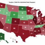 State Debt,the Map: How Does Your State Compare? Within What States Have I Been To Map